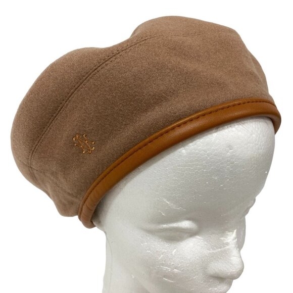 Hermes/ Serie Brown Diamond Beret Brown Brand main image 6